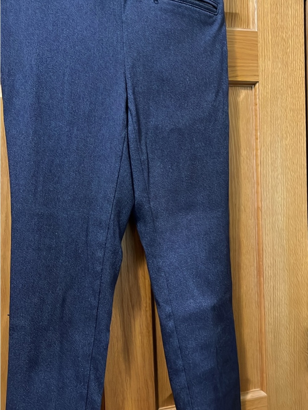 Van Heusen Dark Blue Stretch Ponte Pants